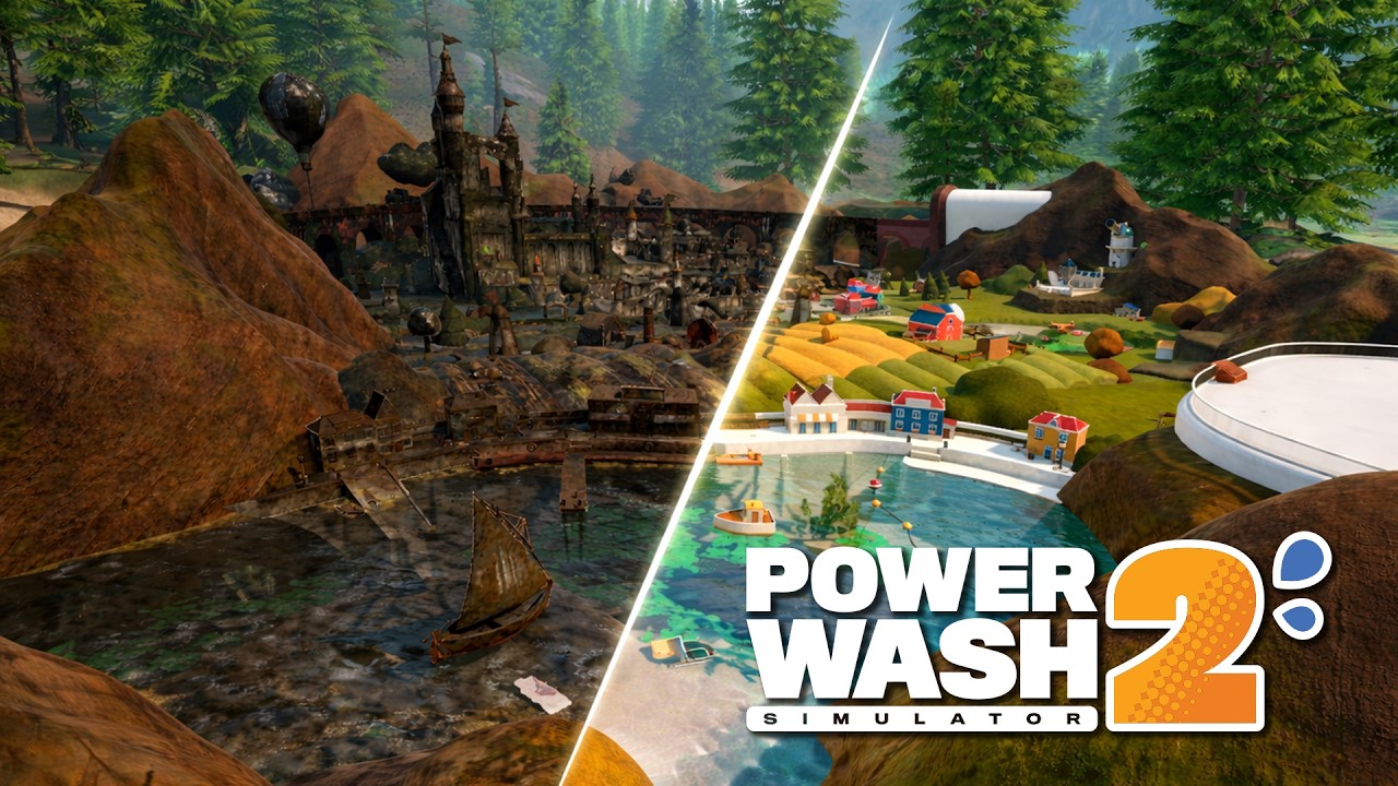 Совершенно новая карта DLC для уборки | DLC Caldera Chronicles | PowerWash Simulator 2 ~ Часть 28