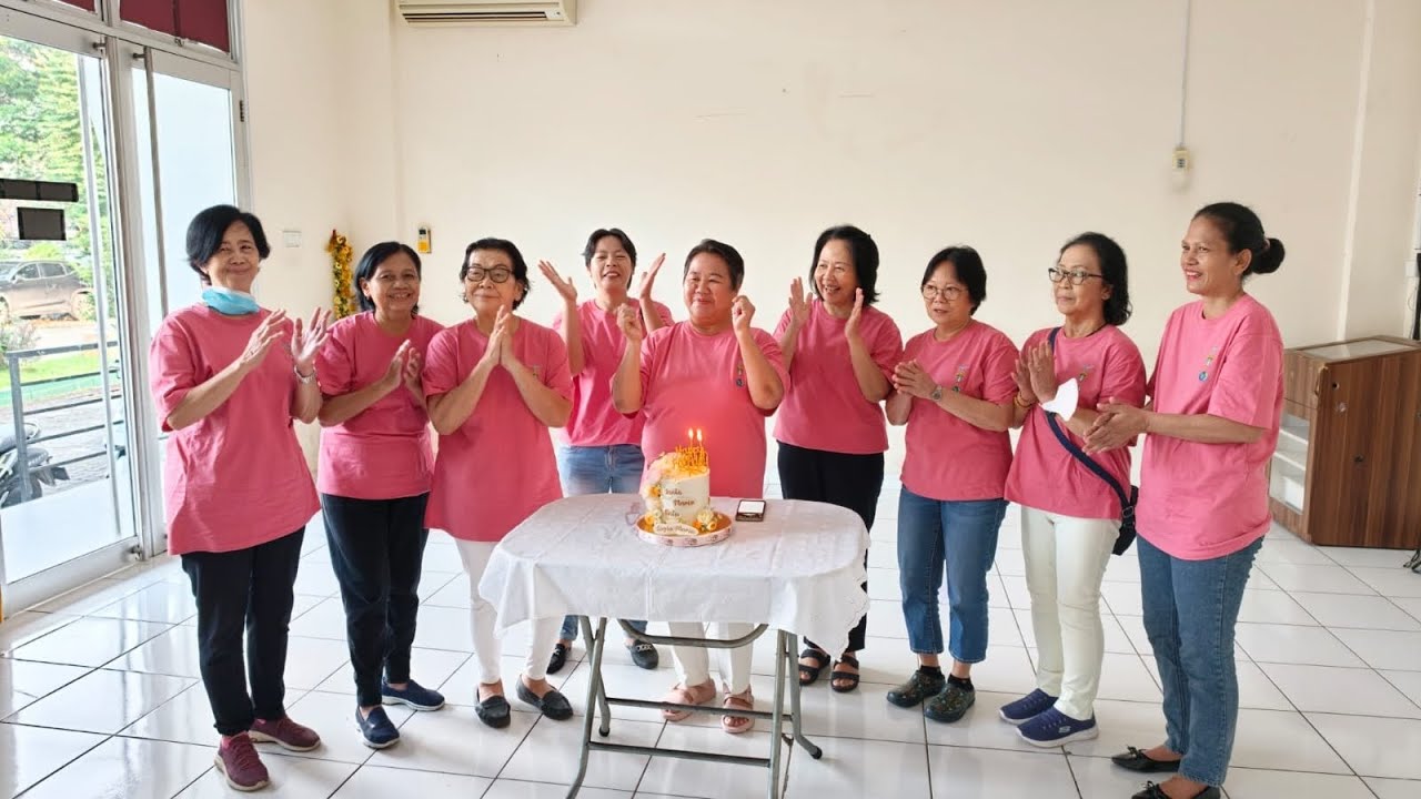 ULANG TAHUN LEGIO MARIA PRESIDIUM SANTA MARIA RATU YANG KE 14 II PAROKI KOSAMBI BARU