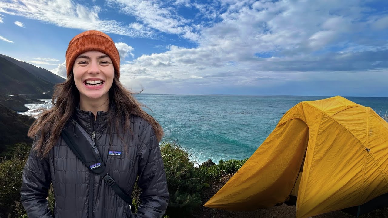 We Camped on the Edge of a CLIFF! | Kirk Creek Campground