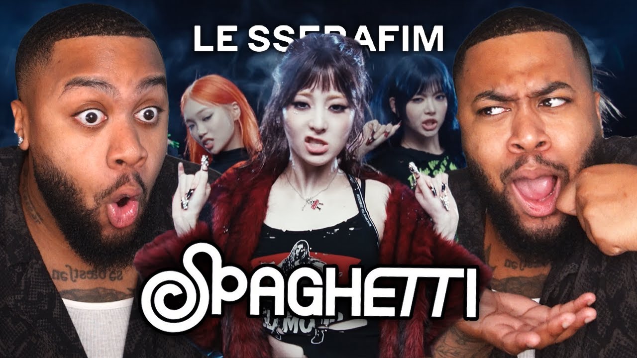 LE SSERAFIM - 'SPAGHETTI (feat. j-hope of BTS)' OFFICIAL MV HUNGRY REACTION!