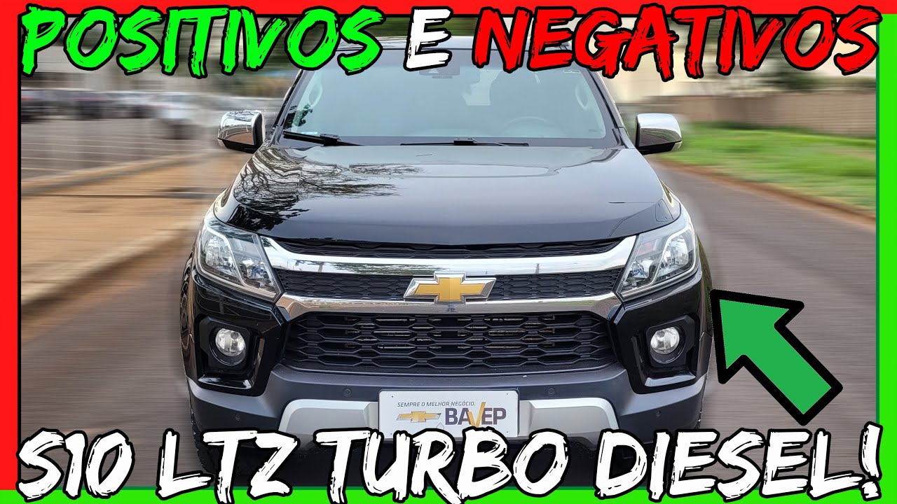 ✅S10 É PERFEITA!😍Pontos POSITIVOS👍e NEGATIVOS👎da CHEVROLET S10 LTZ 2.8 TURBODIESEL 2021!😎