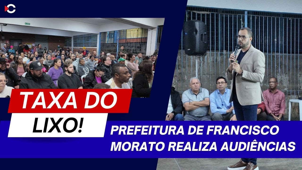 Prefeitura de Francisco Morato realiza audiências públicas sobre a taxa do lixo