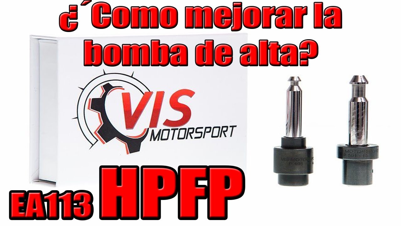 HPFP VIS Motorsport Internos de Bomba de alta EA113 2.0 TFSI Cupra Audi S3