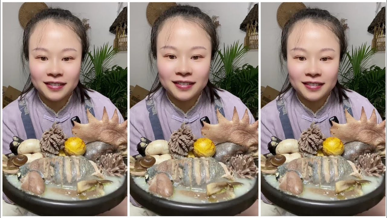Susu Yummy Spicy Food Mukbang 😋 Eating Pickled Lime Chicken Soup 🍲 & Spicy Hot Pot Malatang #asmr 