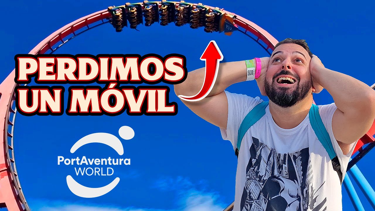 Lo que pasó en PORTAVENTURA no te lo vas a creer ¡MUY POCA GENTE!😱 4 días en un solo vídeo.