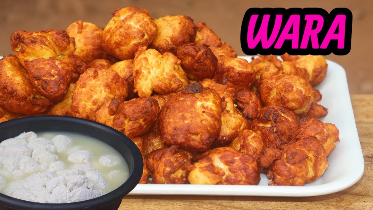 HOW TO MAKE WARA!! - NIGERIAN FRIED CHEESE RECIPE - WARA AFRICAN SNACKS !!