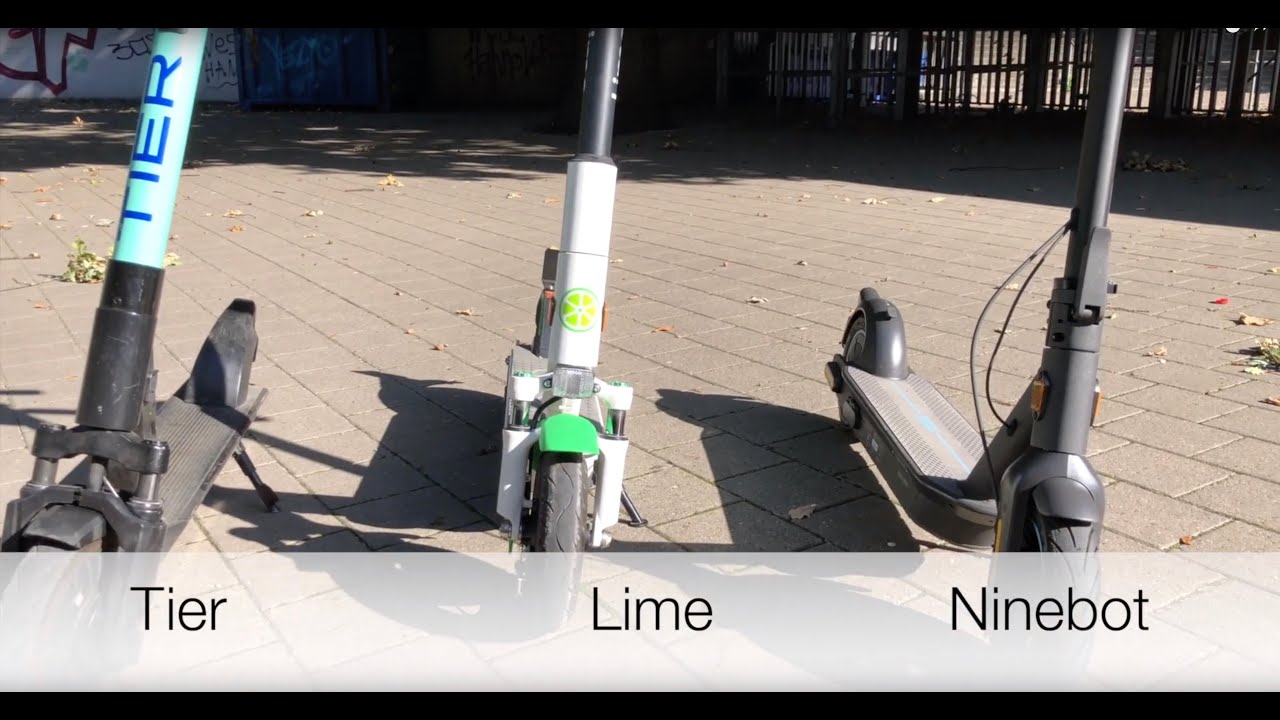 Ninebot G30D vs. Tier & Lime Verleih EScooter  🛴