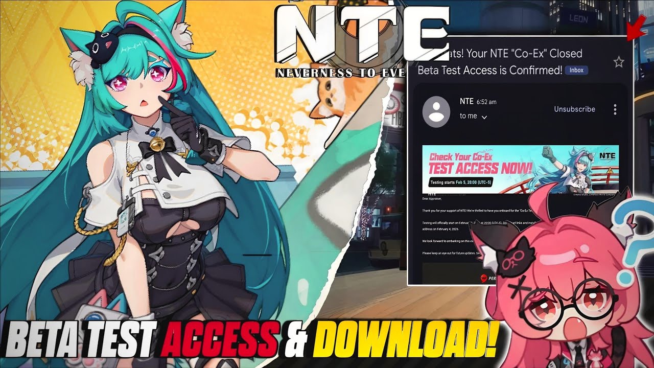 NTE Beta is here 🔥 Access & Pre-Download Release Date  | Neverness to Everness Update 👀