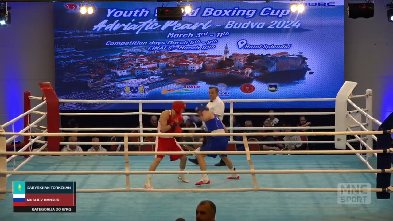 Torekhan Sabyrkhan (KAZ) vs. Mansur Musliev (RUS) Youth World Cup 2024 SF's (67kg)
