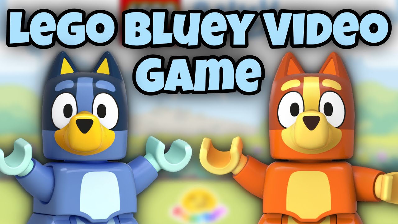 Я играл в видеоигру LEGO Bluey