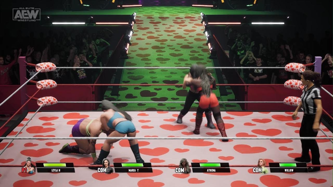 AEW: Fight Forever Athena vs Mercedes Martinez vs Leyla Hirsch vs Willow Nightingale