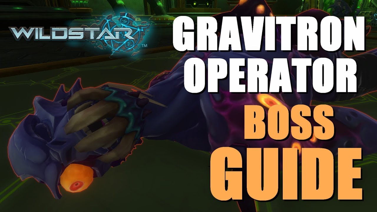Wildstar 20 Man Boss Guide: Gravitron Operator Mini Boss Kill - Warrior DPS (Gravitron Operator)