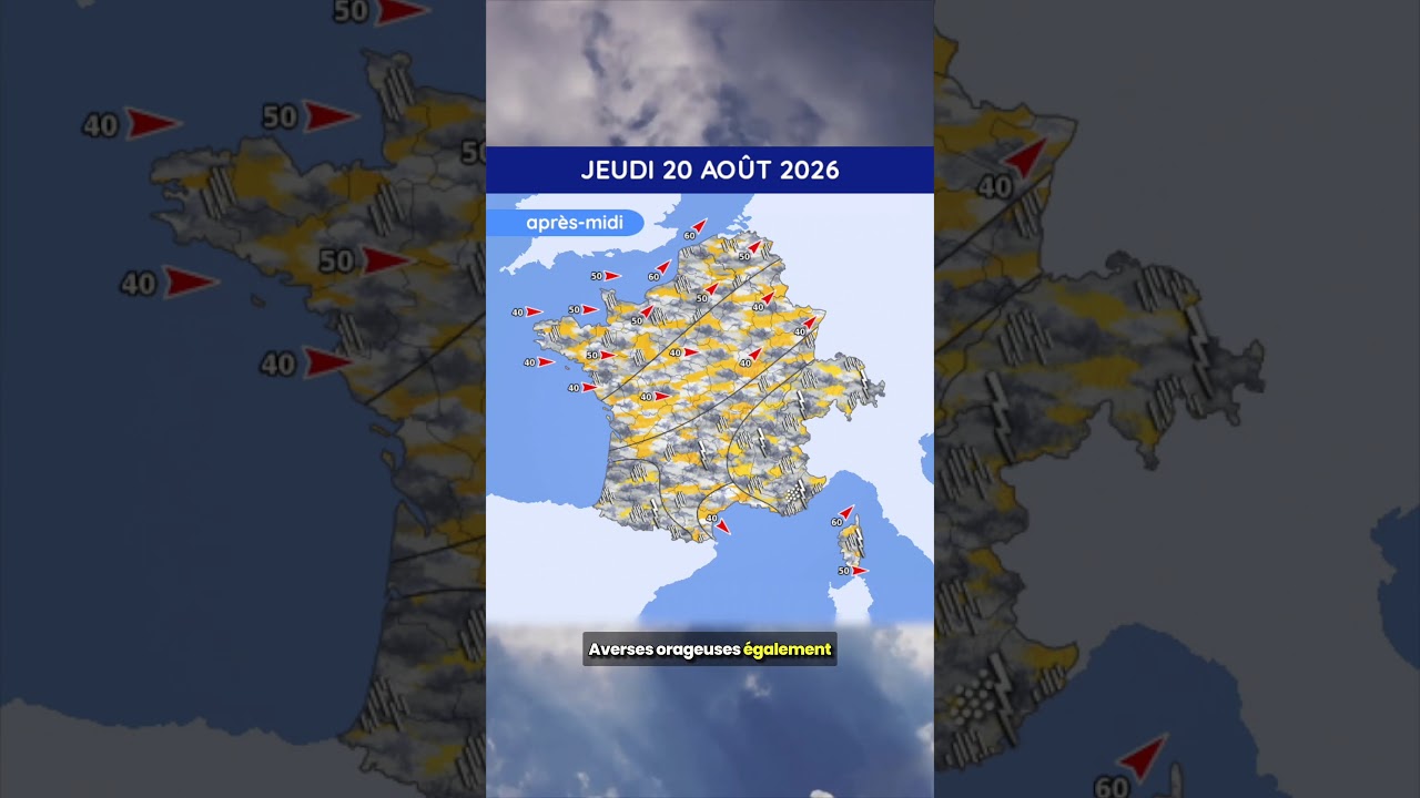 Weather Forecast for Thursday, August 20 to Saturday, August 22, 2026