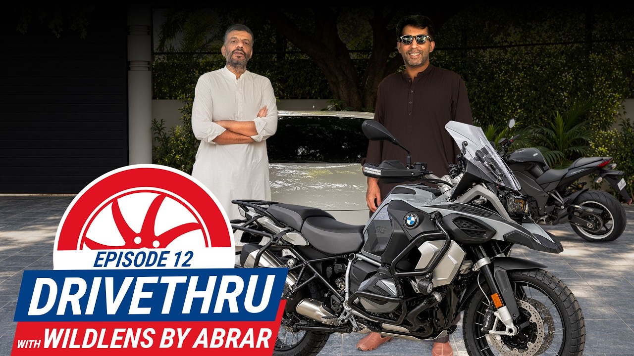 Suneel Ki Bikes Aur WildLens by Abrar Ki Kahani | Drive Thru Ep. 12