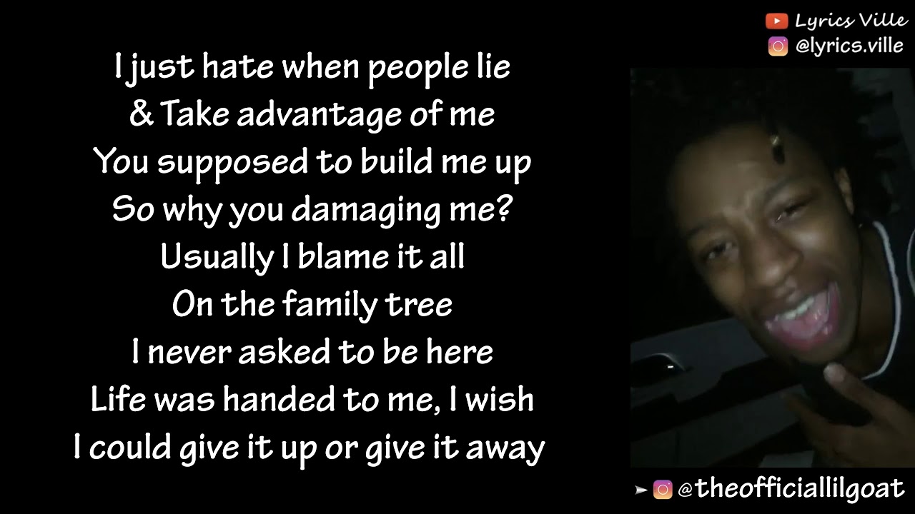 Lil Goat - Fake Love Freestyle (LYRICS)