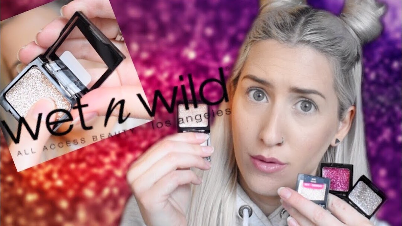 Wet N Wild Color Icon GLITTER SINGLES Swatches & REVIEW!