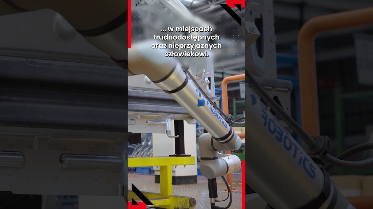 Robot wsp&oacute;łpracujący (cobot) UR20 w aplikacji wkręcania