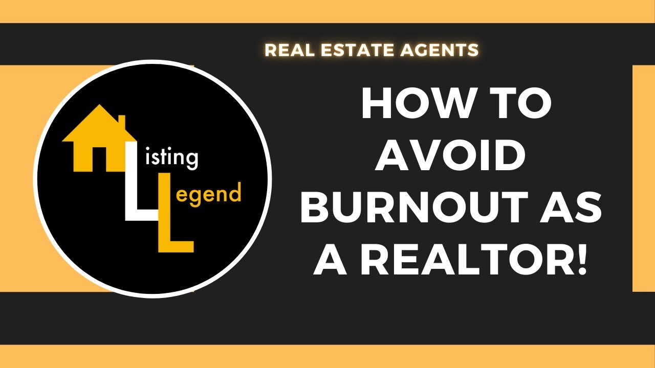 HOW TO AVOID BURNOUT AS A REALTOR! THE MAGIC LISTING KIT!