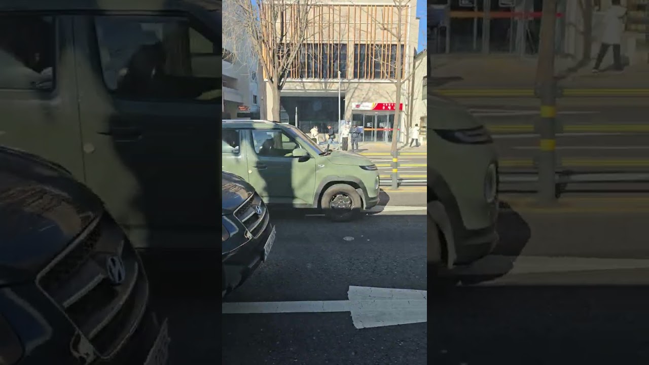 7025번 버스 경복궁~안국역.서울공예박물관 주행 영상 (밖에서 신나는 여행 시즌5 13탄)
