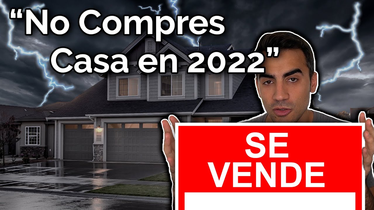 Crisis Inmobiliaria Inevitable: ¿Invertir en Inmuebles AHORA? | Análisis Mercado Inmobiliario 2022