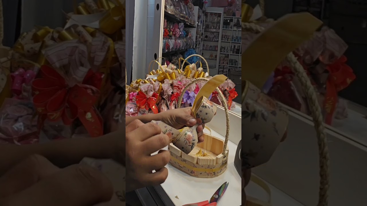 Passo a passo de uma decora&ccedil;&atilde;o de cesta pro dia das m&atilde;es