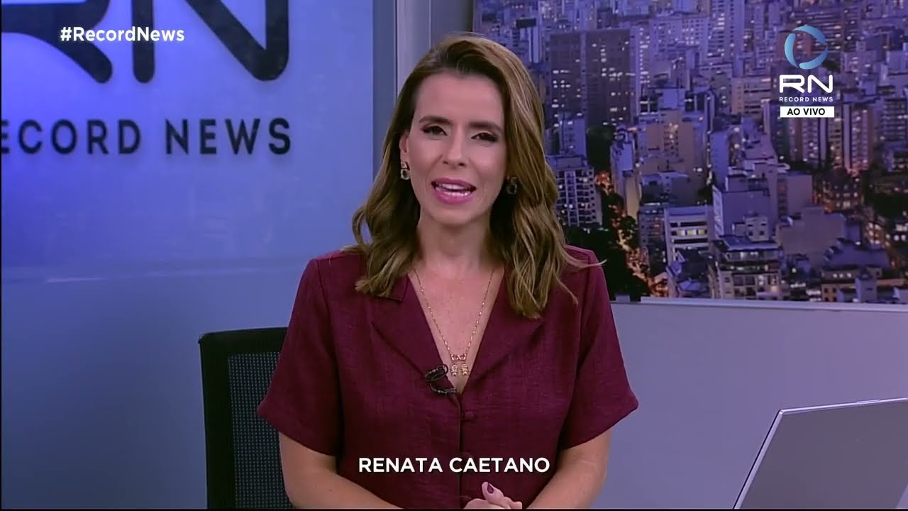 Trecho inicial do News das 10 com Renata Caetano (30/05/2022)