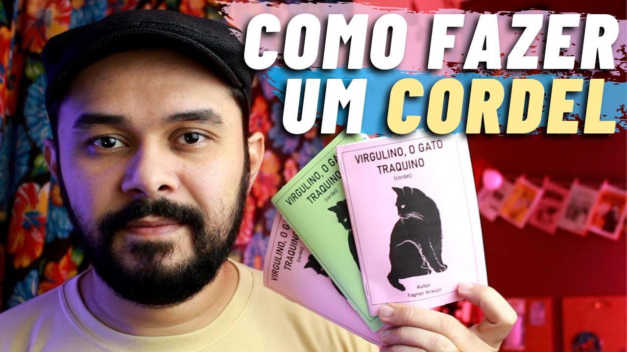 COMO FAZER UM CORDEL PASSO A PASSO - da escrita à impressão
