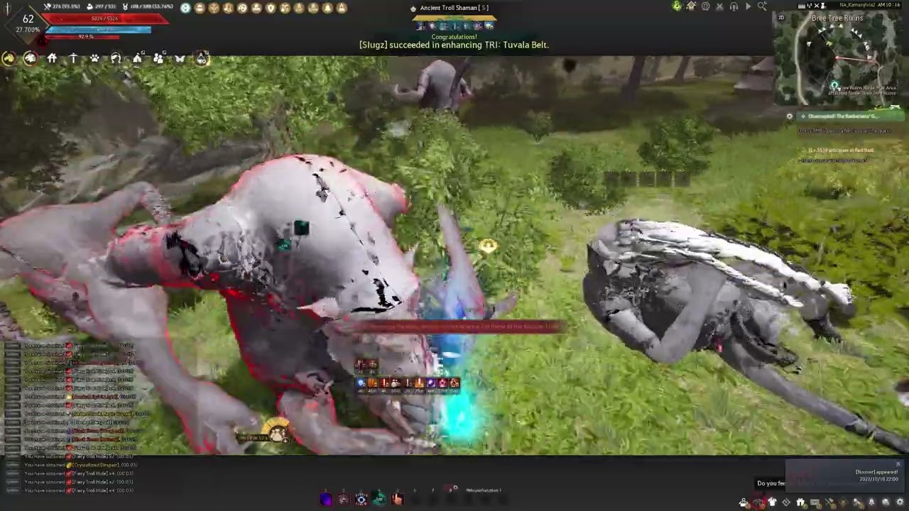 Bdo succession tamer quint hill 4.2k+ trash (4 weapon buffs)