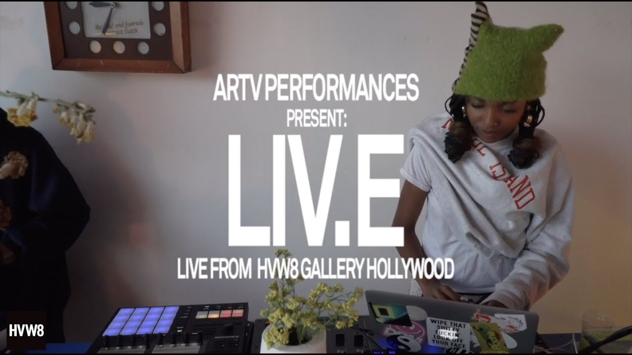 Liv.e LIVE Set at HVW8 Gallery, Artist Run TV (ARTV)