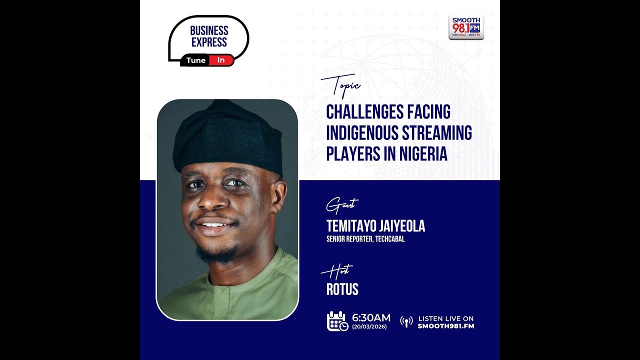 #BusinessExpress981: Challenges Facing Indigenous Streaming Players In Nigeria
