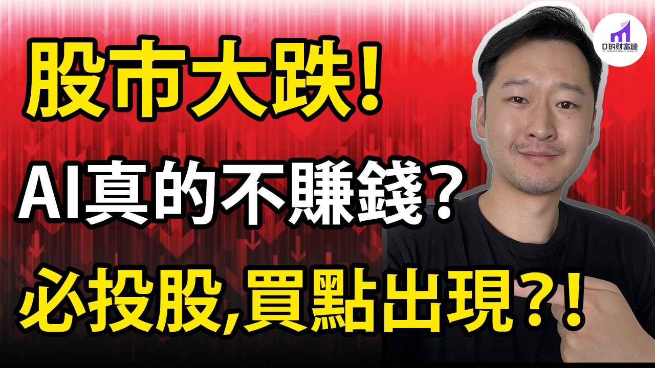 【買入機會出現！？】AI竟然不賺錢！真的嗎？這份財報，為你揭開答案。【D的財富鏈】
