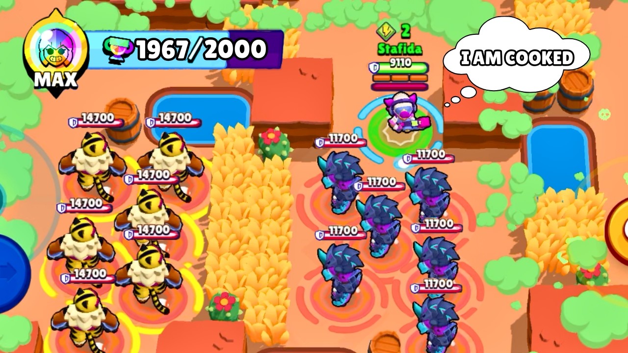 Pushing to 1200+ trophies | shelly vs teamers