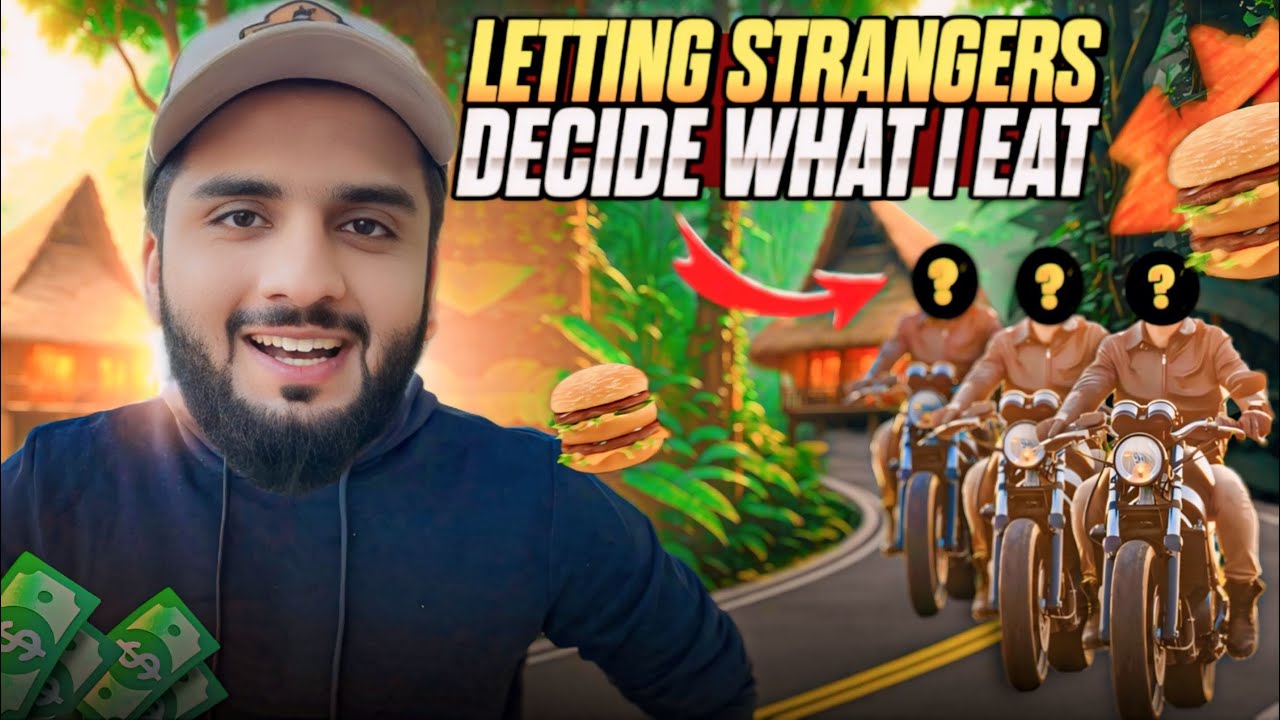 Letting Strangers Decide Where & What i Eat For 24 Hours…