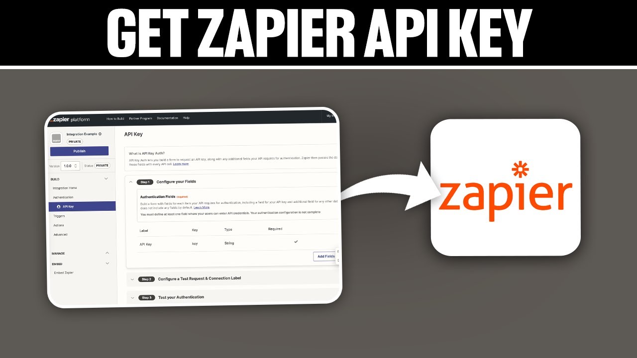 How To Get Zapier API Key ! (Full Tutorial)