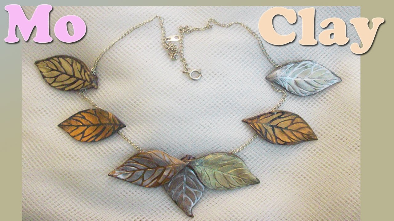 Paste sintetiche collana - Arcillas polim&eacute;ricas: collar - Polymer clay necklace