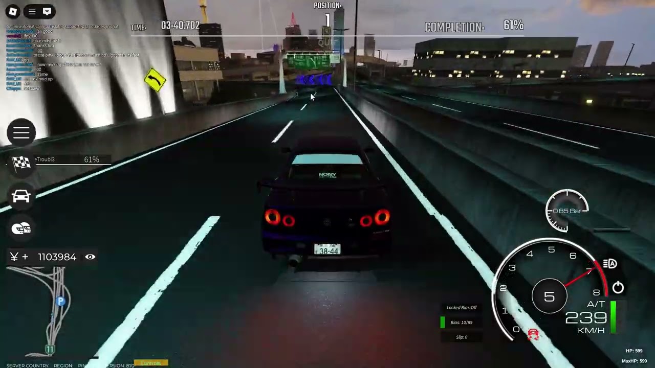 Midnight Racing Tokyo - Nissan Skyline GTR-R34 Test Tune - Midnight Marathon: 6:08.357