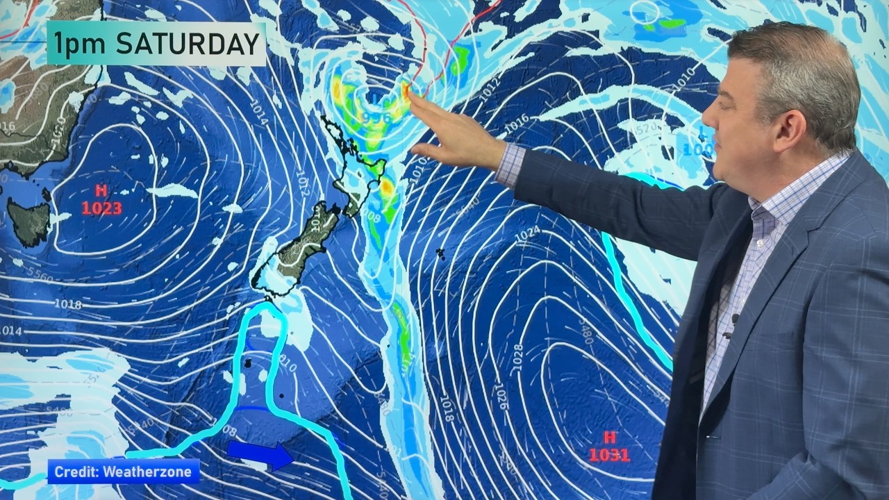 NZ: Stormy low may bring severe weather Sunday/Monday to North Island