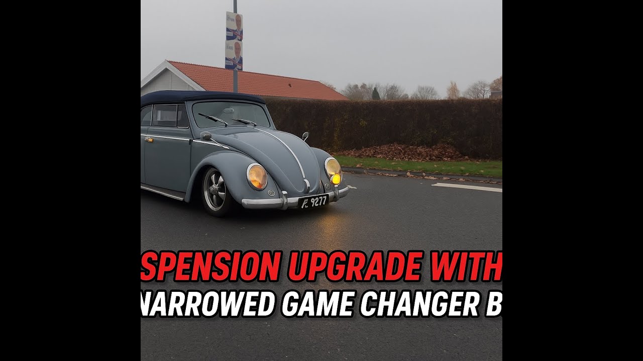 1952 Zwitter cabriolet suspension upgraded 