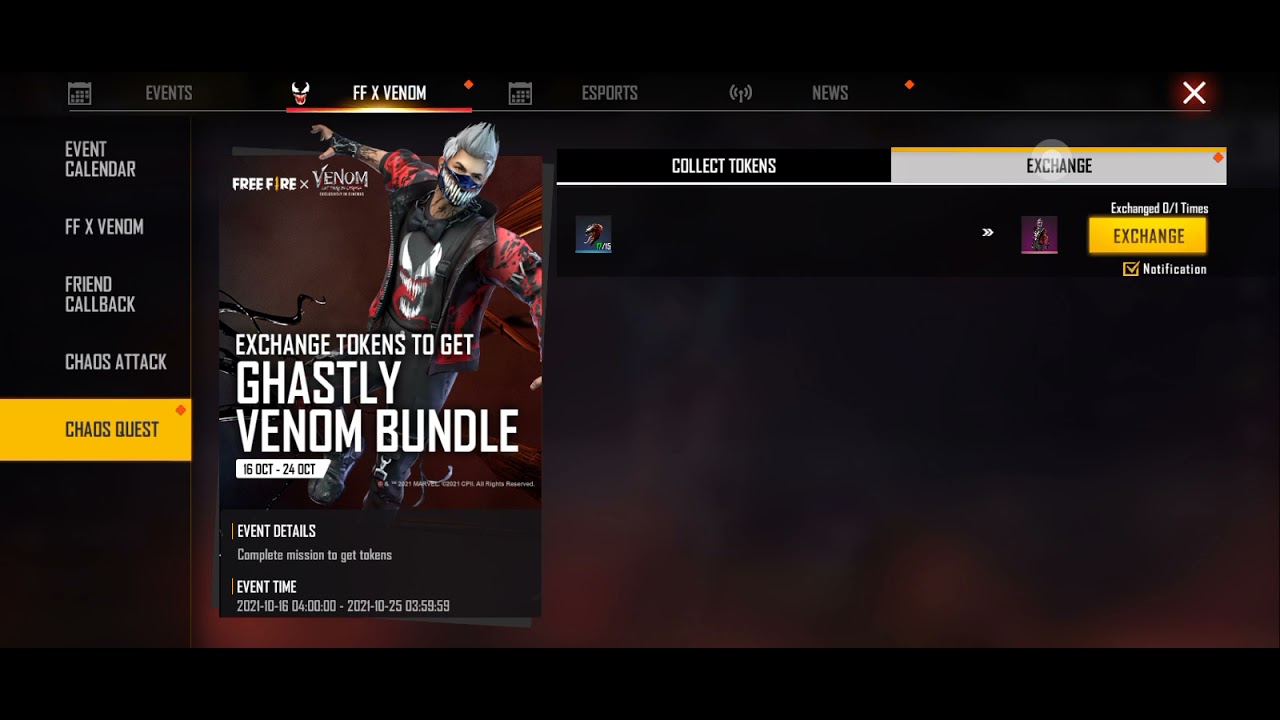 #Unboxing new venom bundle in free fire#.  #venom event#.
