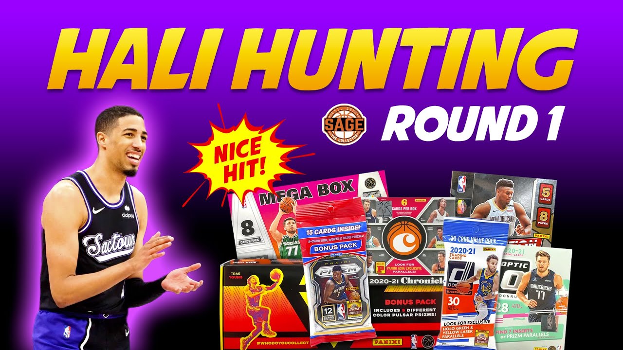 Hali Hunting - Round 1 🔥 Hunting for Tyrese Haliburton Rookie Cards!