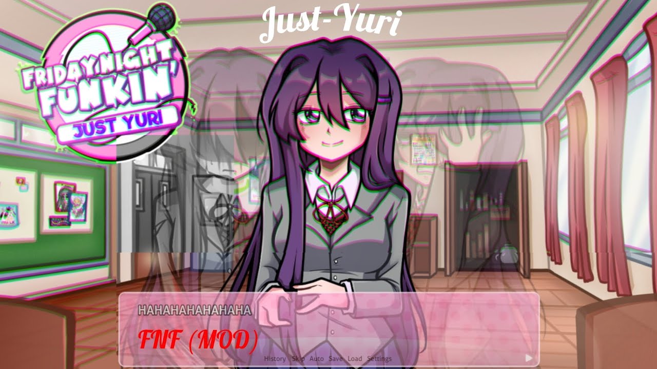(FNF-Happy Birthday)Just-Yuri Mod(120 FPS)Full Gameplay!!