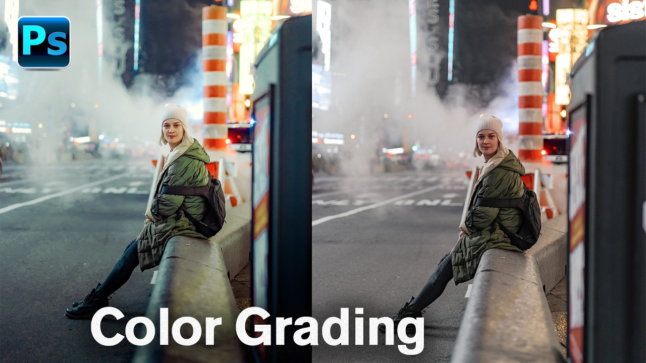 Raw Photo color Grading In Camera Raw