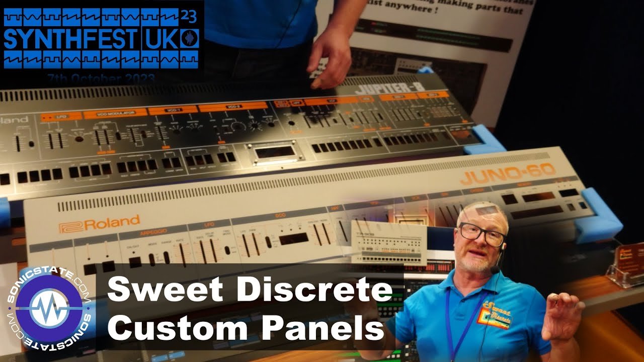 Synthfest UK 23: Sweet Discrete - Synth Panel Restoration