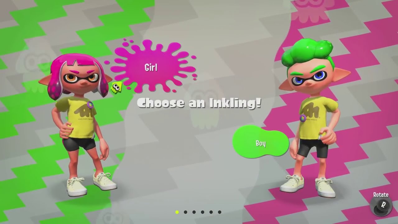 Splatoon 2 Anti-Piracy Screen