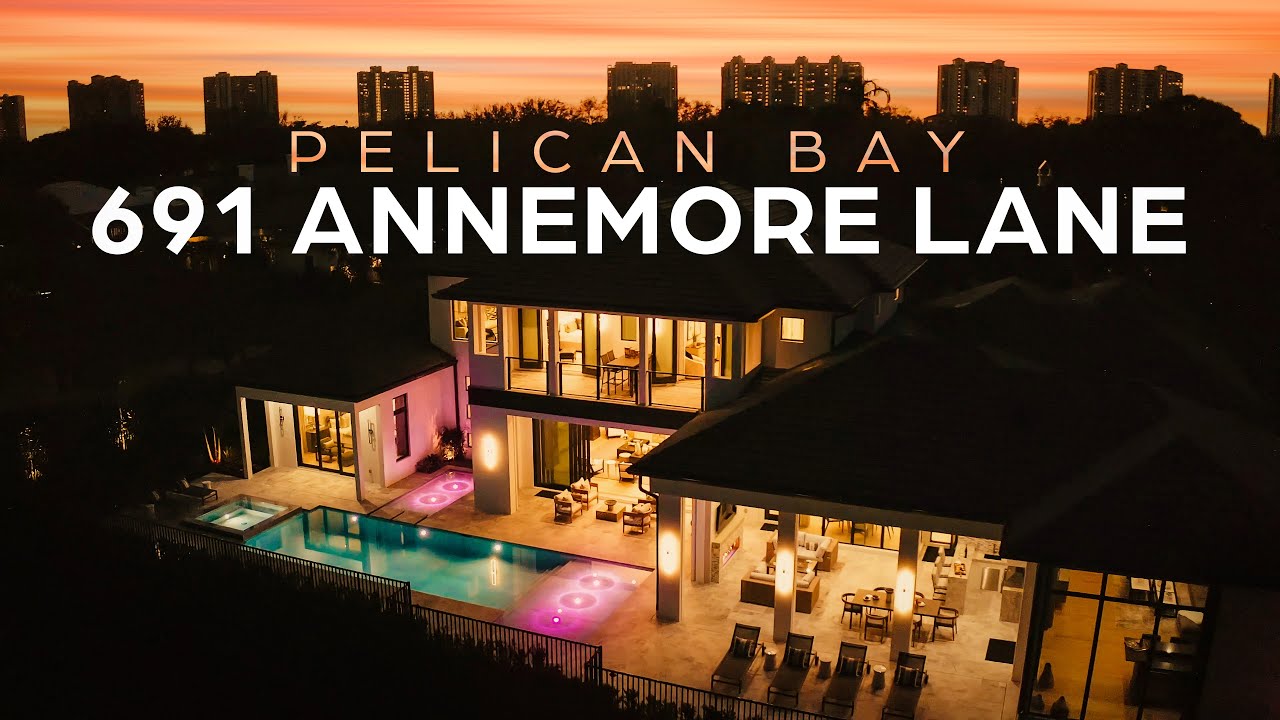 Pelican Bay Dream Home! 691 Annemore Lane - Naples, Florida