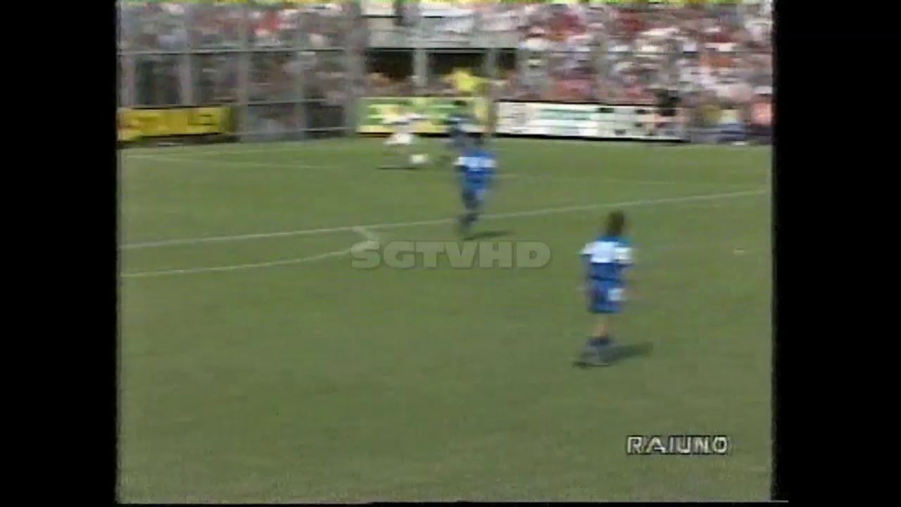 PADOVA-FIDELIS ANDRIA 1-1 GOL DI LONGHI ULTIMA RETE ALL'APPIANI SERIE B 1993-94