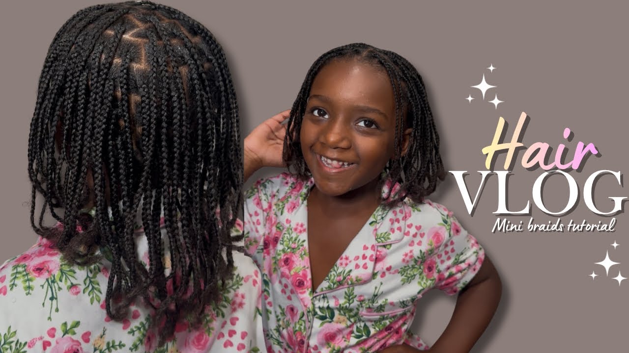 Washday | Mini Braids Hair Tutorial | Type 4 Hair | Protective Hairstyles | Type 4 Hair