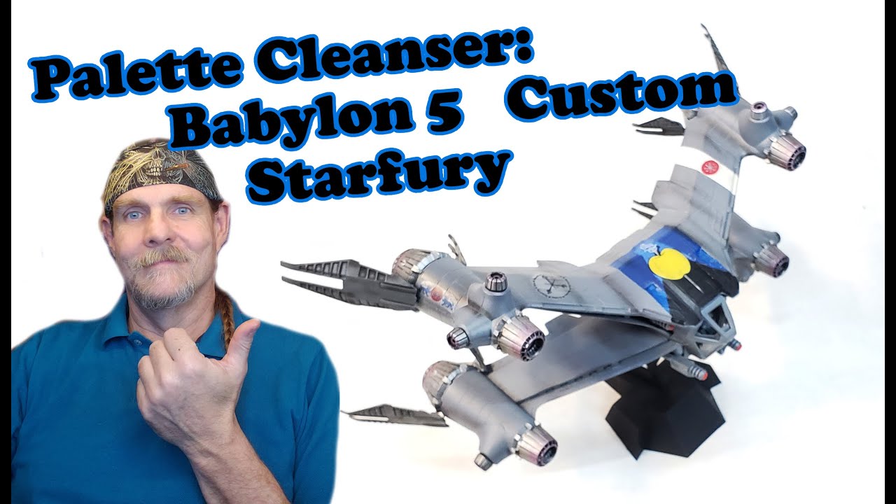 Mal's One-shot: Babylon 5 Starfury space fighter