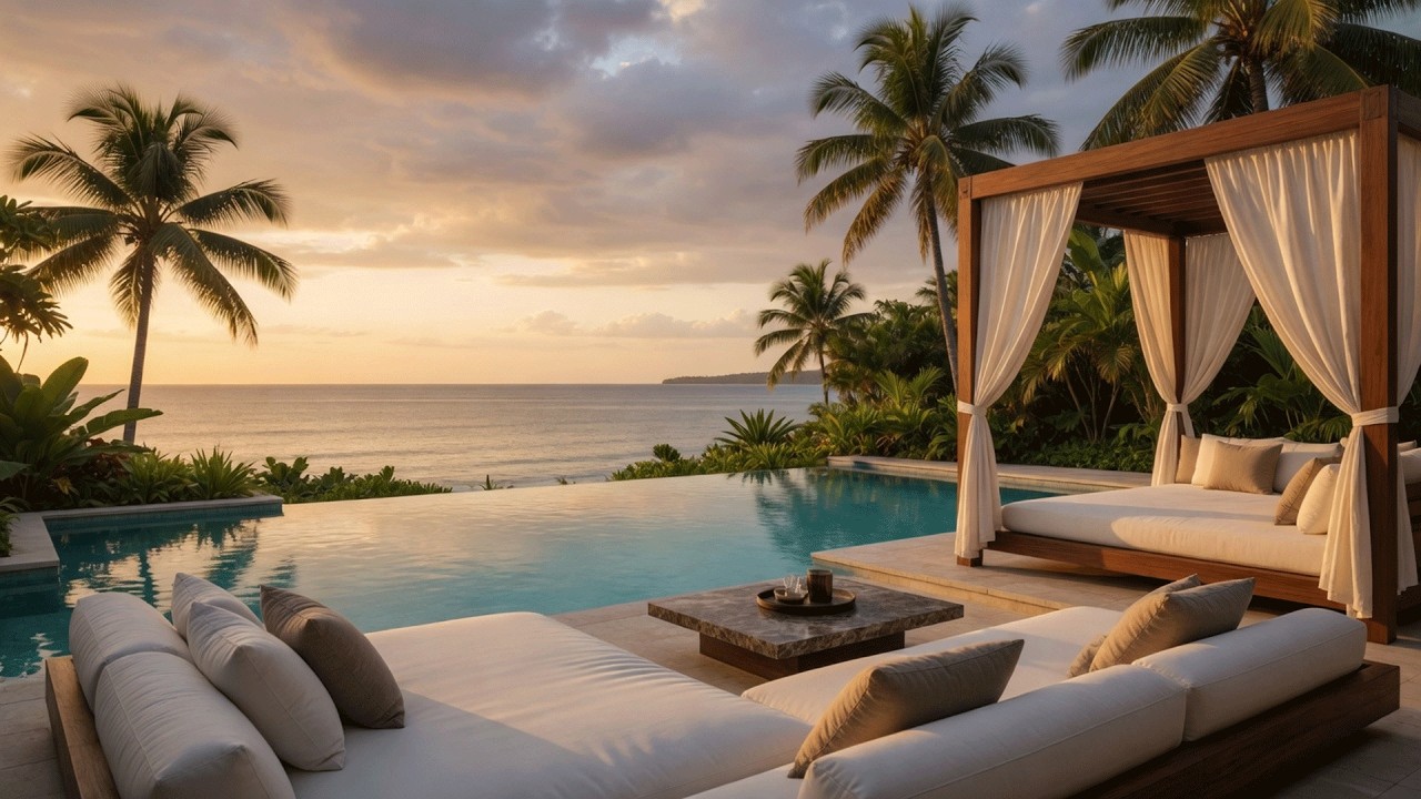 Relaxing Deep House Mix ~ Sunset Ambient Music & Chillout Radio Podcast ~ Tropical Vibes