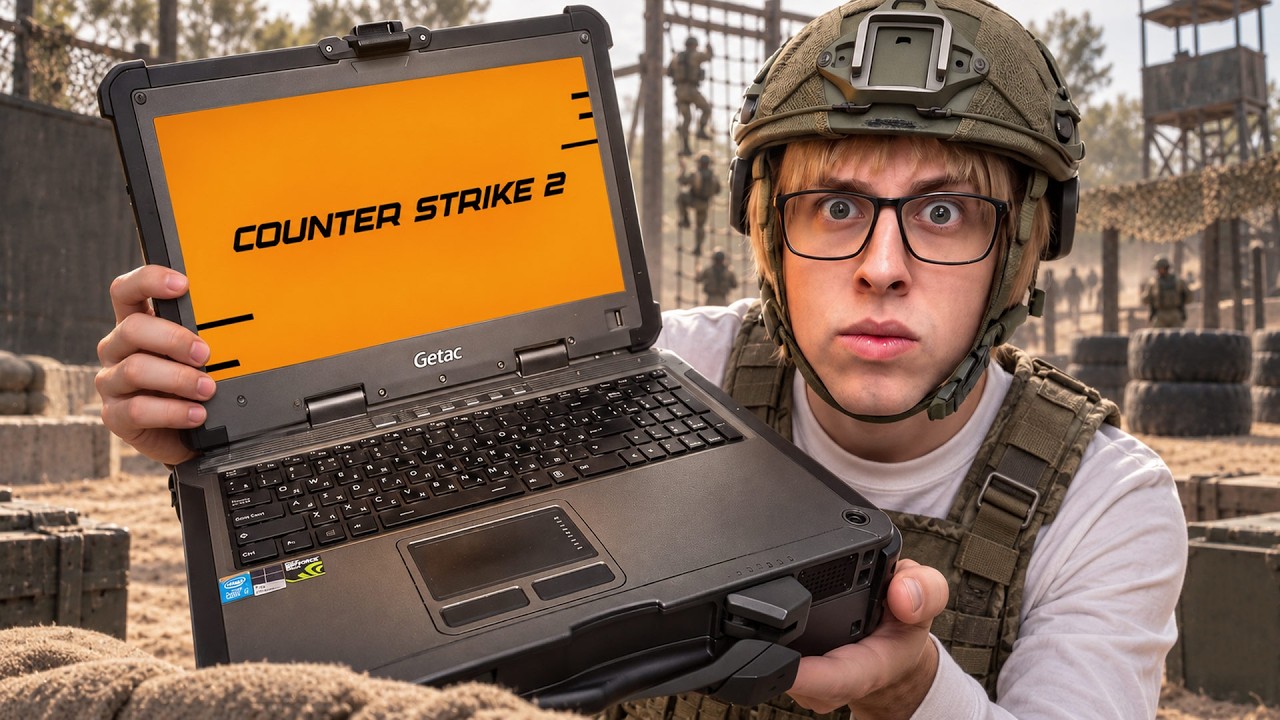 Купил Военный Ноутбук для CS2